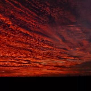 4k red sky wallpaper