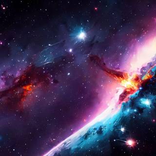 Cool space 4k wallpaper