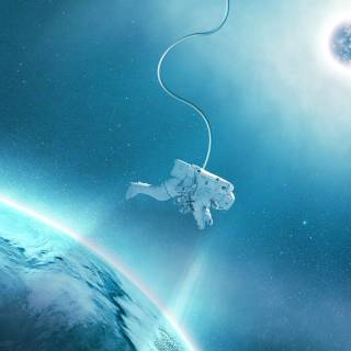 Cool space 4k wallpaper