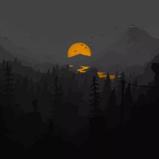 4k dark night wallpaper