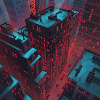 iPhone urban wallpaper