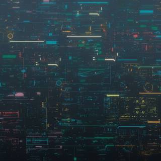 4k cyberspace wallpaper