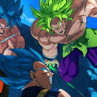 4k Goku and Vegeta wallpaper