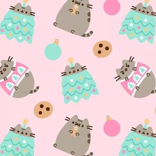 Pusheen family wallpaper