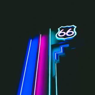 Route 66 iPhone wallpaper