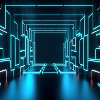 4k neon lights wallpaper