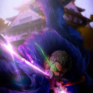 4k Zoro phone wallpaper
