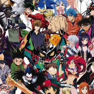 4k anime collage wallpaper