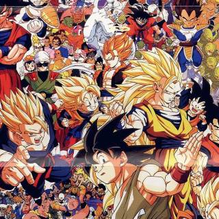 4k anime collage wallpaper