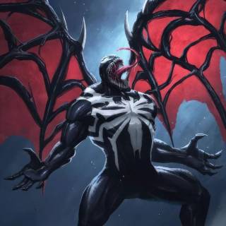 4k vertical Venom wallpaper