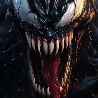 4k vertical Venom wallpaper