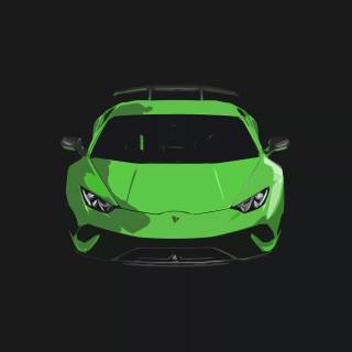 4k minimal car wallpaper