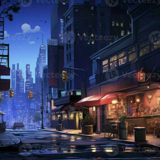 4k city streets wallpaper