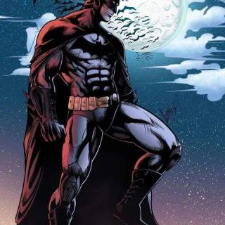 Batman iPhone 17 wallpaper