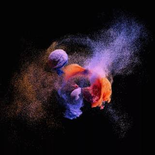 4k particles wallpaper