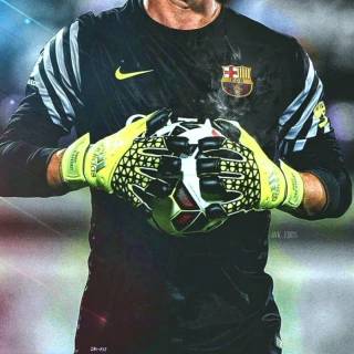Goalkeeper phone wallpaper