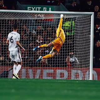 Goalkeeper phone wallpaper