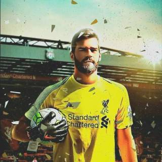 Goalkeeper phone wallpaper