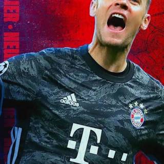 Goalkeeper phone wallpaper