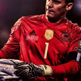Goalkeeper phone wallpaper