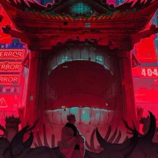 Domain Expansion phone wallpaper