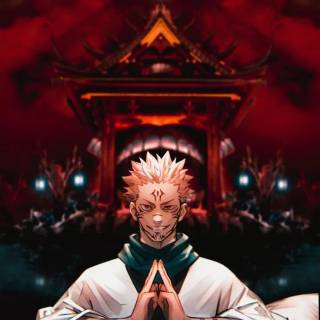 Domain Expansion phone wallpaper