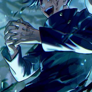 Domain Expansion phone wallpaper