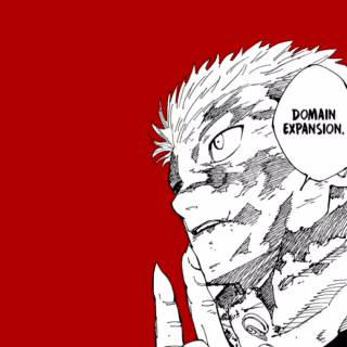 Domain Expansion phone wallpaper