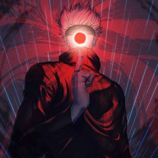 Domain Expansion phone wallpaper