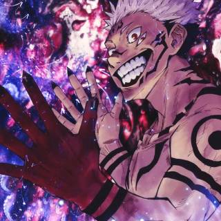 Domain Expansion phone wallpaper