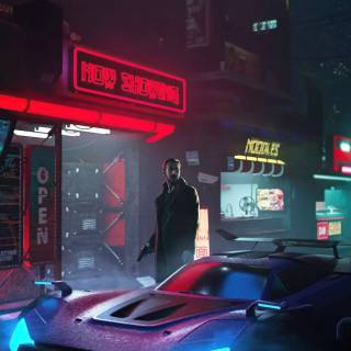 iPhone Blade Runner wallpaper