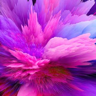 iPhone 15 purple wallpaper