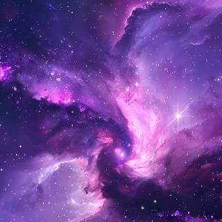iPhone 15 purple wallpaper