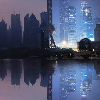 Shanghai iPhone wallpaper