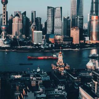 Shanghai iPhone wallpaper