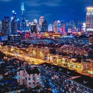 Shanghai iPhone wallpaper