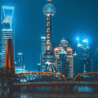 Shanghai iPhone wallpaper