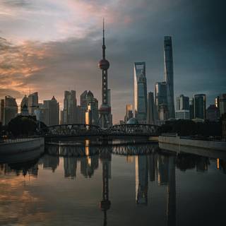 Shanghai iPhone wallpaper