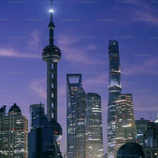 Shanghai iPhone wallpaper