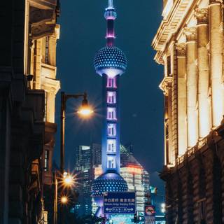 Shanghai iPhone wallpaper