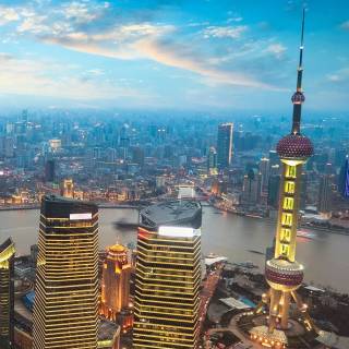 Shanghai iPhone wallpaper