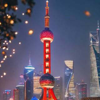 Shanghai iPhone wallpaper