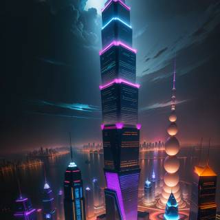 Shanghai iPhone wallpaper