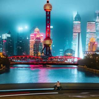 Shanghai iPhone wallpaper