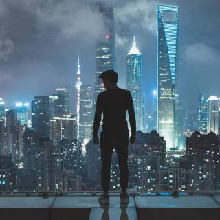 Shanghai iPhone wallpaper