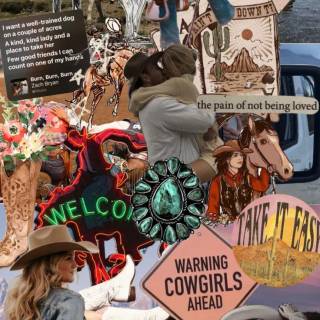 Cowgirl iPhone wallpaper