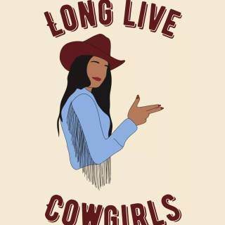 Cowgirl iPhone wallpaper