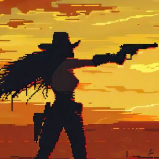 Cowgirl iPhone wallpaper