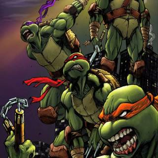 Leo Teenage Mutant Ninja Turtles iPhone wallpaper