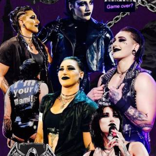 Rhea Ripley iPhone wallpaper